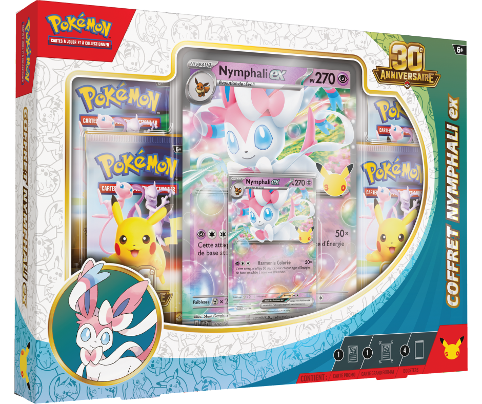 Coffret Pokémon-ex Nymphali et Amphinobi — 16 septembre 2026