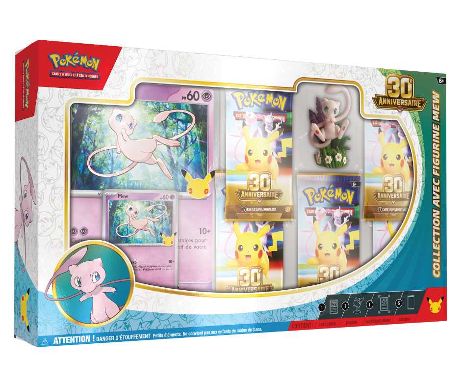 Collections figurine Mew et Mewtwo — 6 novembre 2026