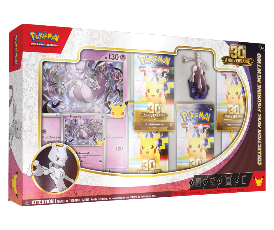 Collections figurine Mew et Mewtwo — 6 novembre 2026